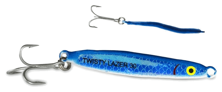 Twisty Lazer - Blue Pearl