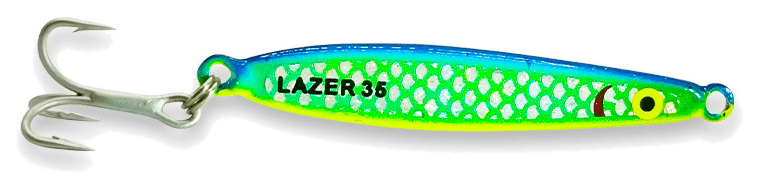Lazer Lure - Blue Chartreuse